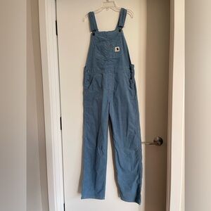 Baby blue Carhartt Corduroy Overalls